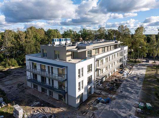 Grafika Wydmove Łeba – zakończenie budowy już za miesiąc!