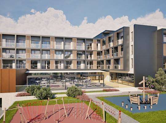 Grafika Wydmove Łeba – zakończenie budowy już za miesiąc!